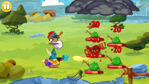 Angry birds epic battle