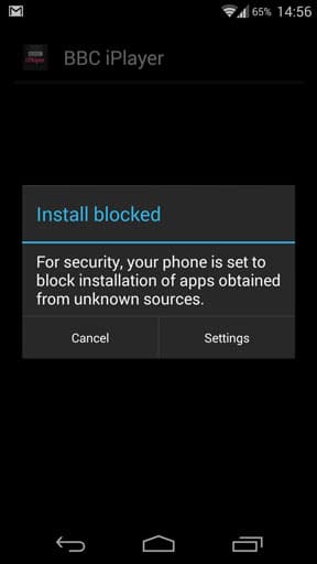 How to install an APK on an Android device