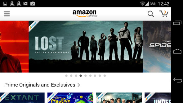 Amazon prime instant video android